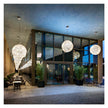 High end Fil de Fer Outdoor Suspension Lamp by Catellani & Smith Casa Design