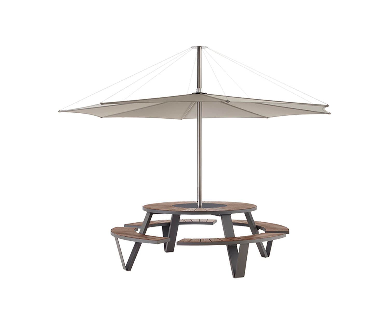 High end Pantagruel Outdoor Table by Extremis Casa Design