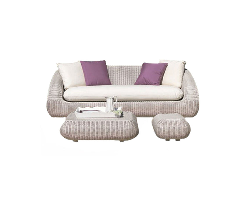 High end Phorma 3-Seater Sofa by Ethimo Casa Design