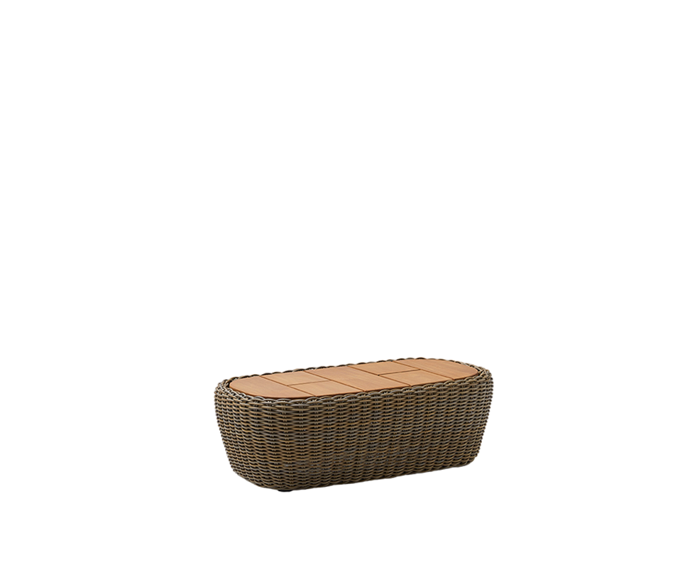 Heritage Woven Rectangular Coffee Table I Point 1920
