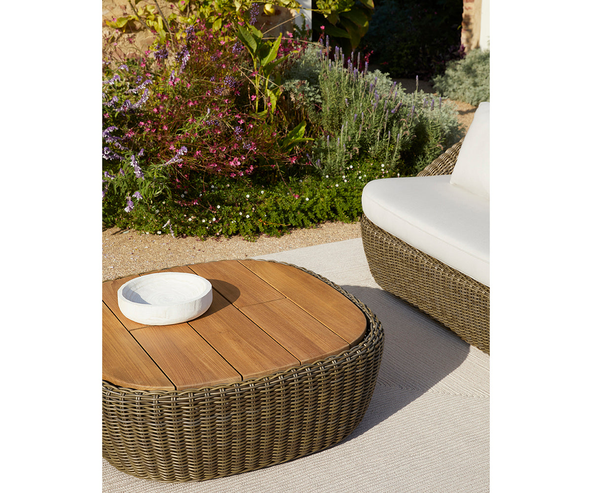 Heritage Woven Square Coffee Table