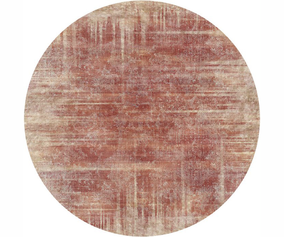 Patina Brick Round Rug Moooi