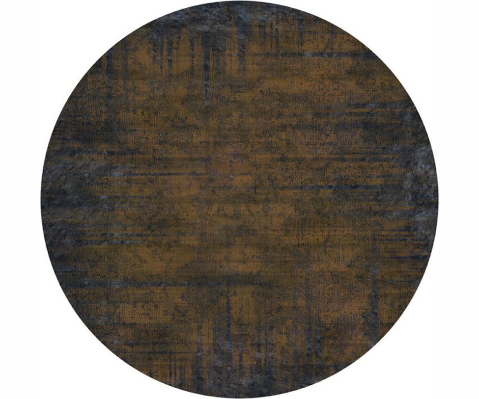 Patina Cinnamon Round Rug Moooi