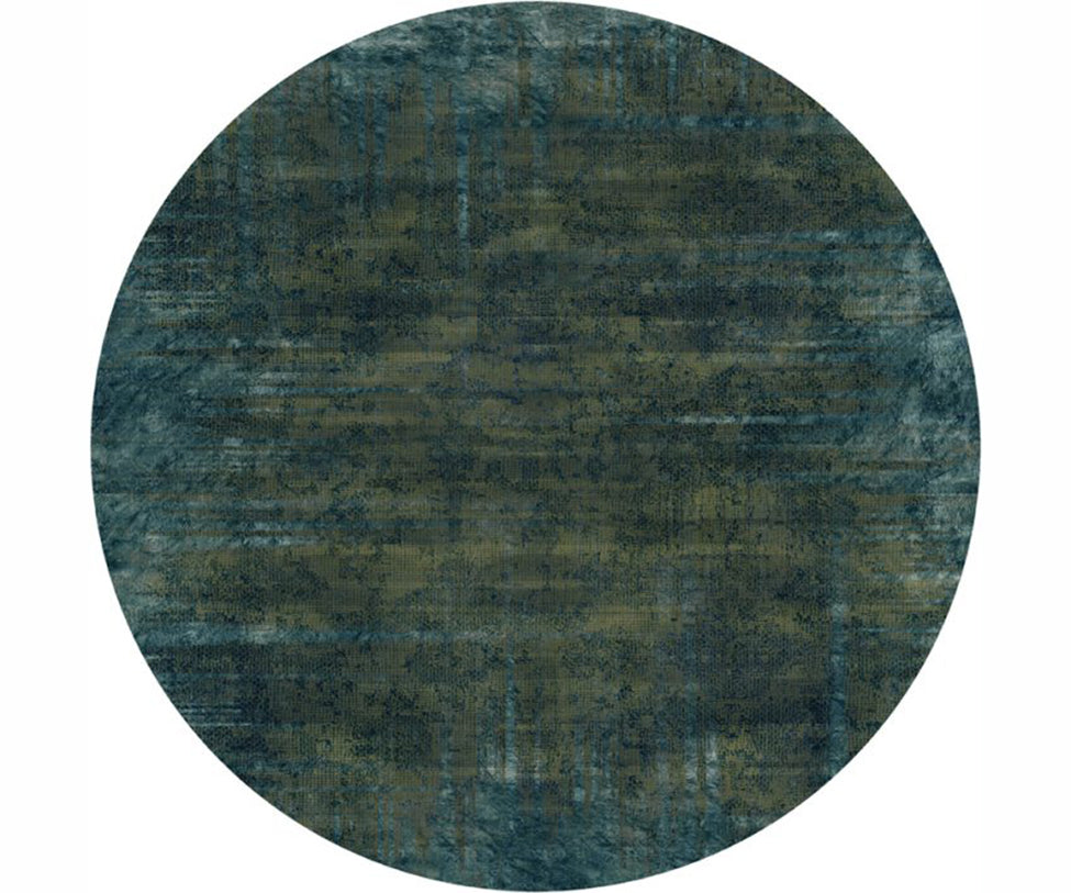Patina Moss Round Rug Moooi