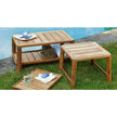 High end Petit Club Square Side Table by Ethimo Casa Design