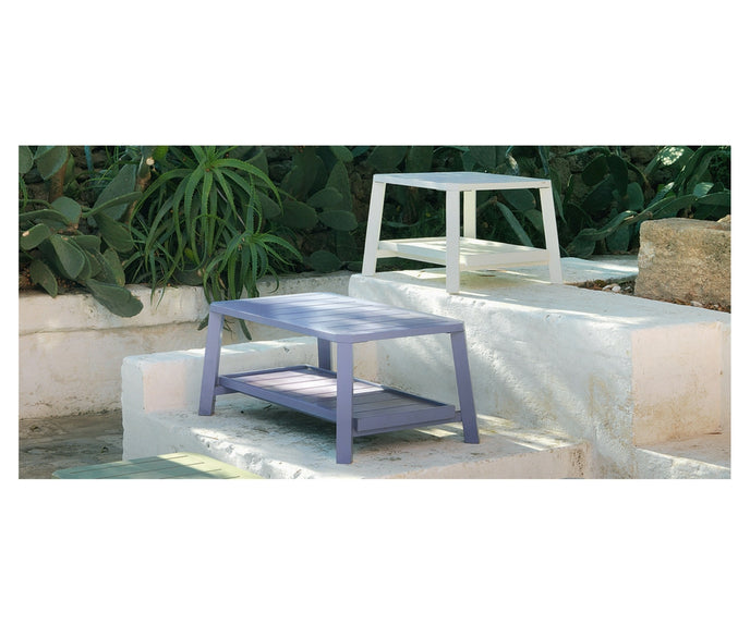 High end Petit Club Square Side Table by Ethimo Casa Design