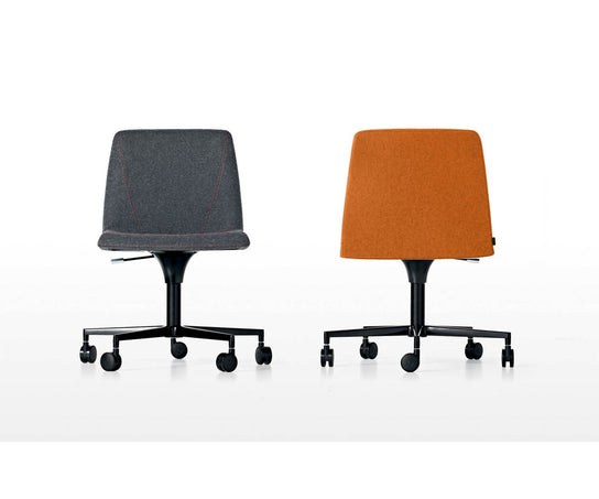 Plate 50 with Castors Desk Chair Kristalia