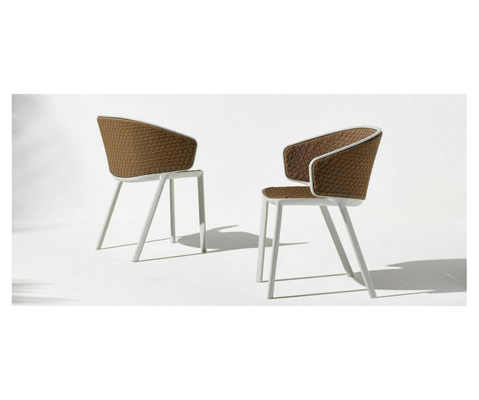 High end Pluvia Dining Armchair by Ethimo Casa Design