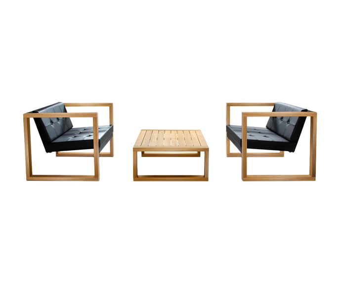 High end Banca Lounge Teak Sofa by Fueradentro Casa Design