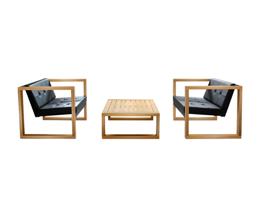 High end Banca Lounge Teak Sofa by Fueradentro Casa Design