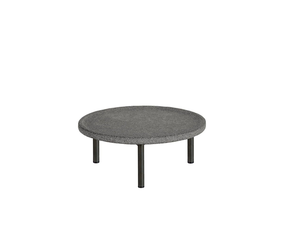 Round Auxiliar Granite Side Table I Point 1920