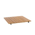 Square Teak Low Coffee Table I Point 1920