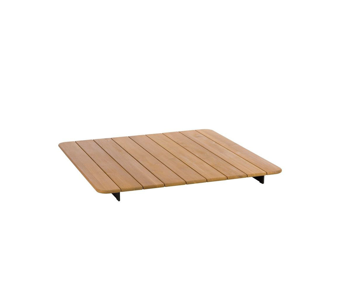 Square Teak Low Coffee Table I Point 1920