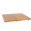 Square Teak Low Coffee Table I Point 1920