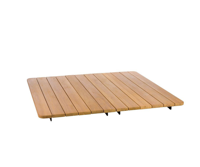 Square Teak Low Coffee Table I Point 1920