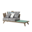 Rafael Lounge Armchair with Coffee Table I Ethimo