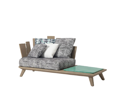 Rafael Lounge Armchair with Coffee Table I Ethimo