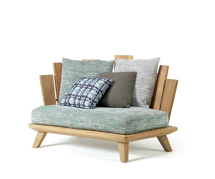 Rafael Lounge Armchair with Coffee Table I Ethimo