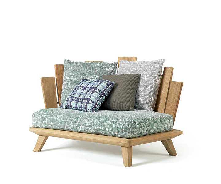 Rafael Lounge Armchair with Coffee Table I Ethimo