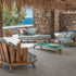 Rafael Lounge Armchair with Coffee Table I Ethimo