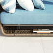 High end Portofino ART. 9768 Daybed by Roberti Rattan Casa Design