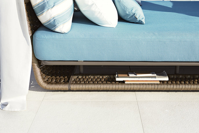 High end Portofino ART. 9768 Daybed by Roberti Rattan Casa Design