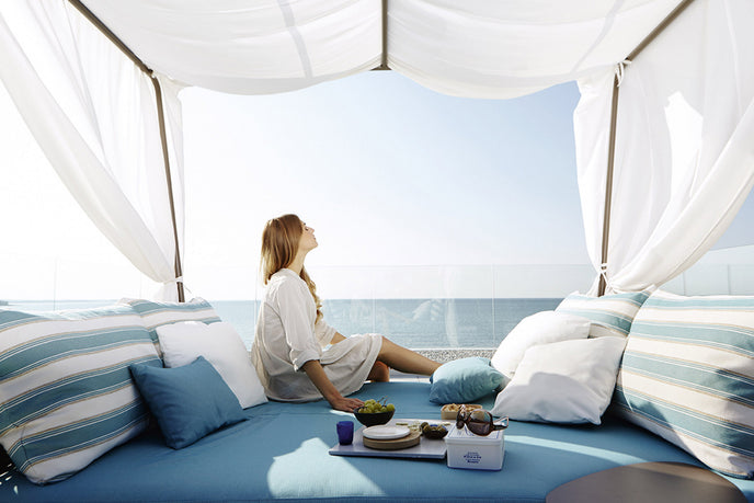 High end Portofino ART. 9768 Daybed by Roberti Rattan Casa Design
