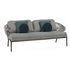 Radius 2 Seater Outdoor Sofa Manutti