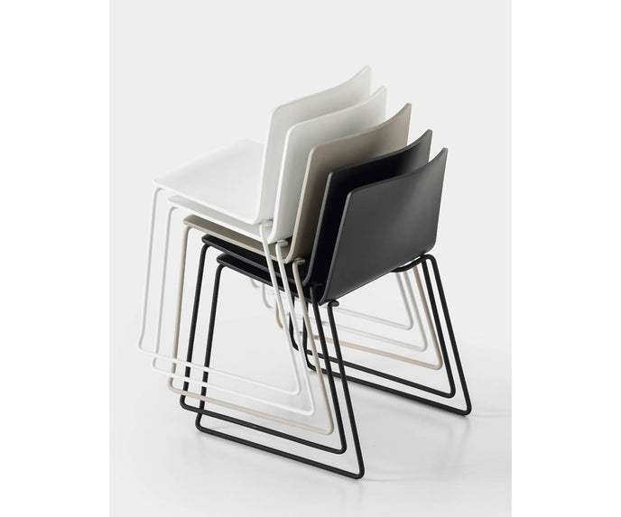 High end Rama Slide Base Outdoor Chair by Kristalia Casa Design
