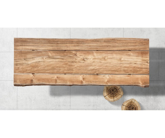 Raw Split Dining Table Gloster