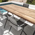Raw Split Dining Table Gloster