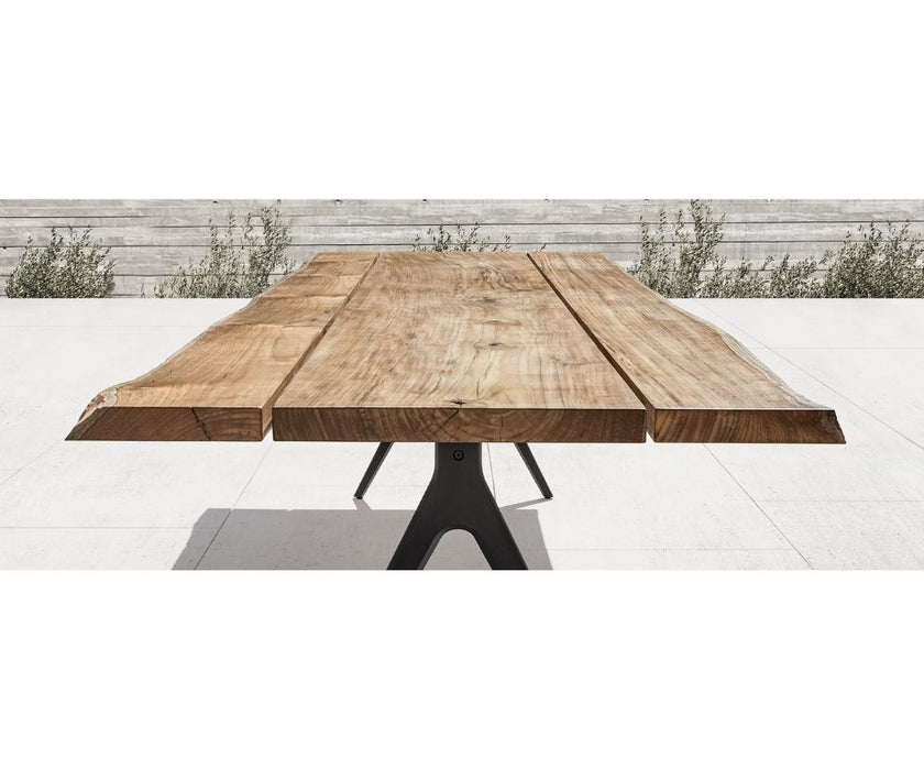 Raw Split Dining Table Gloster