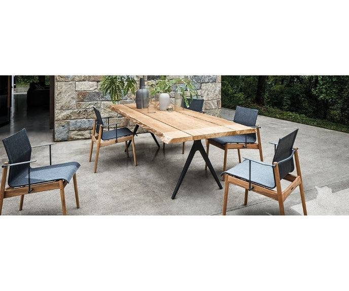 Raw Split Dining Table Gloster