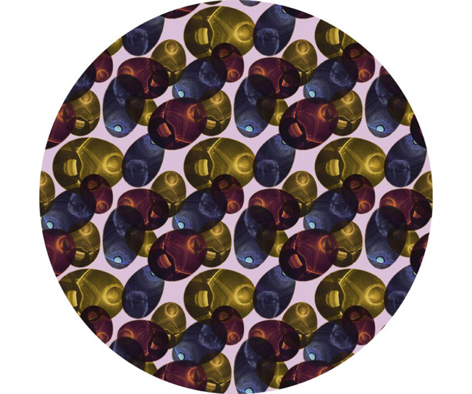 Reflection Autumn Round Rug Moooi