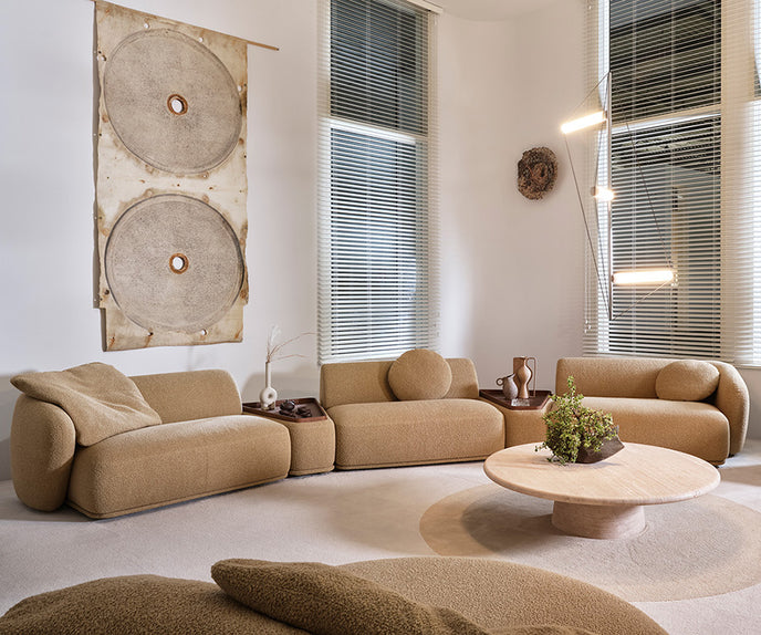René Sectional Sofa | Meridiani