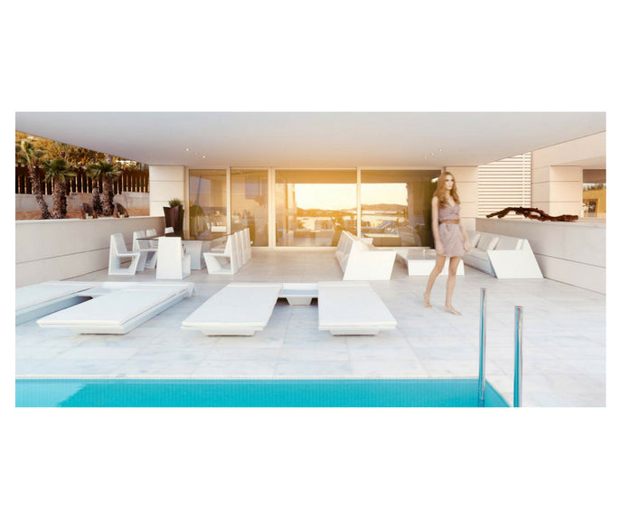 High end Rest Sun Chaise by Vondom Casa Design
