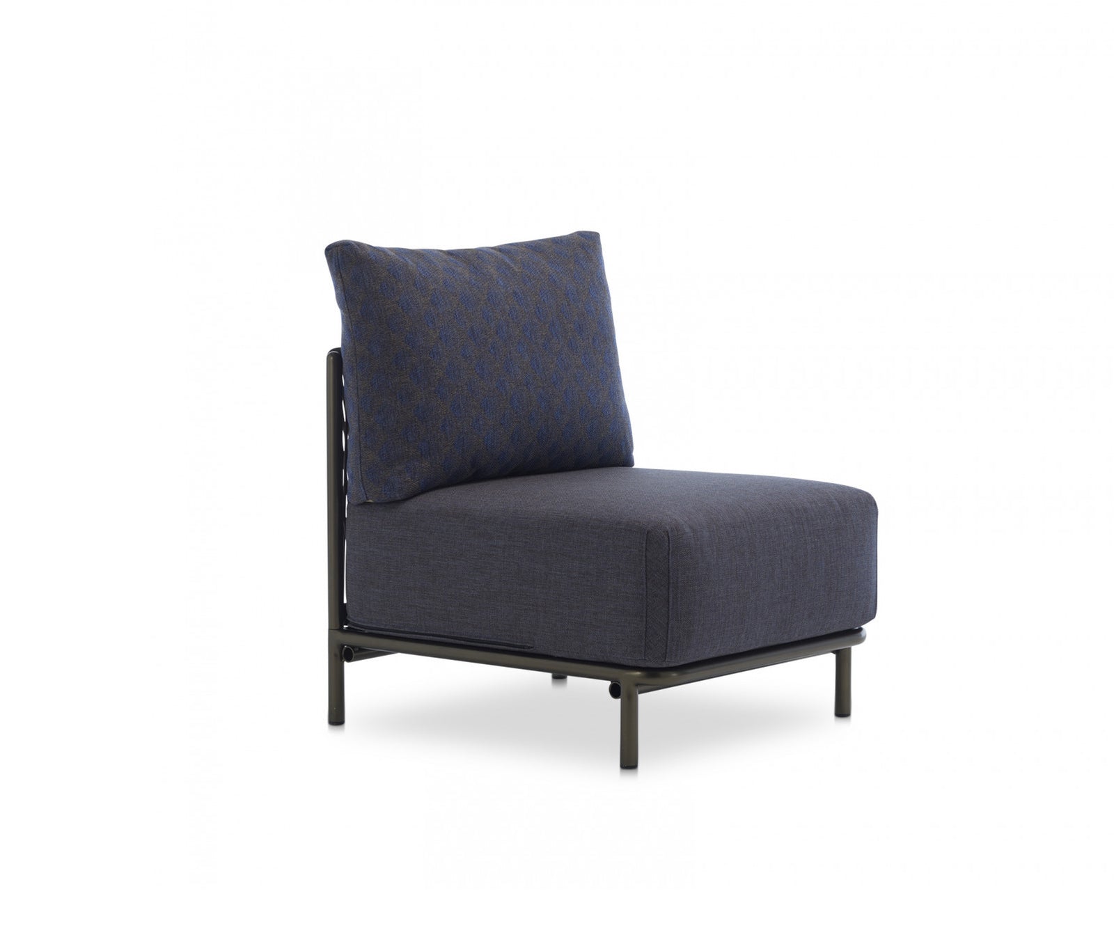 High end Queen ART. 4421 Lounge Armchair by Roberti Rattan Casa Design