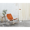Rocker White Matt Lacquered Oak Mater