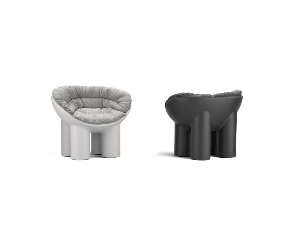 High end Roly Poly Armchair With Cushion by Driade Casa Design