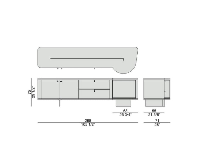 Rondo 2 Sideboard Porada