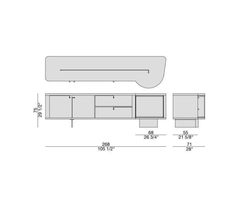 Rondo 2 Sideboard Porada