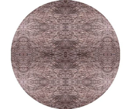 Clay Sediment Round Rug Moooi