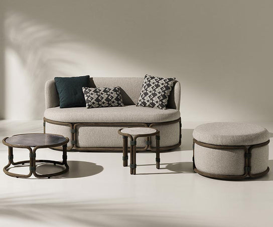Rotin 2 Seater Sofa I Ethimo