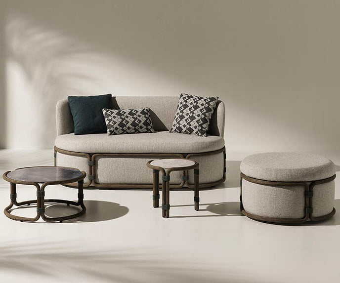 Rotin 2 Seater Sofa I Ethimo
