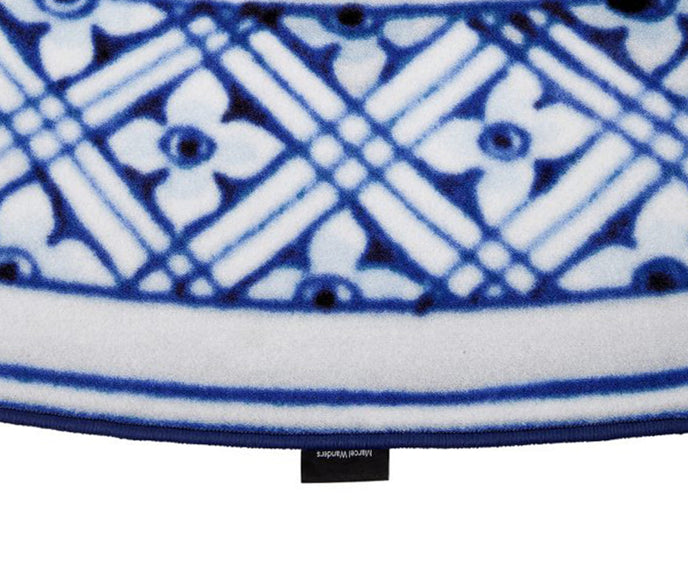 Delft Blue Plate Rug Moooi