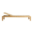 High end Sand Teak Sunbed by Ethimo Casa Design