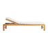 High end Sand Teak Sunbed by Ethimo Casa Design