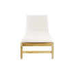High end Sand Teak Sunbed by Ethimo Casa Design