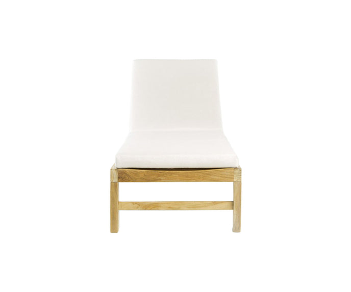 High end Sand Teak Sunbed by Ethimo Casa Design
