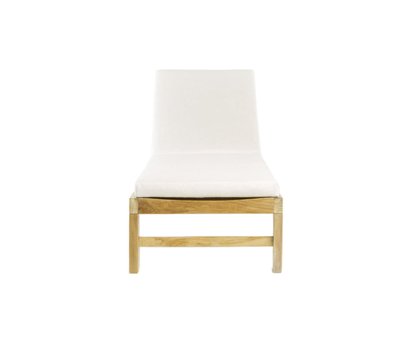 High end Sand Teak Sunbed by Ethimo Casa Design